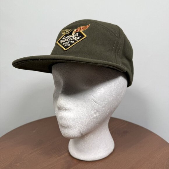 Y2K Loser Machine BoardShop Olive Hat - Picture 1 of 5